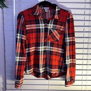Rue21 Plaid Button Up Sz S 🌺Bundle & Save🌺